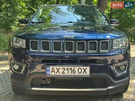 Синий Джип Компас, объемом двигателя 2.36 л и пробегом 94 тыс. км за 17700 $, фото 1 на Automoto.ua