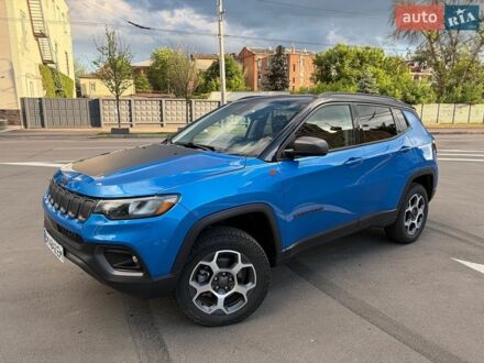 Синий Джип Компас, объемом двигателя 2.36 л и пробегом 68 тыс. км за 19300 $, фото 1 на Automoto.ua