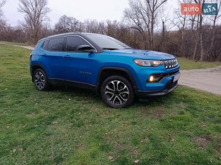 Синій Джип Compass, об'ємом двигуна 2.36 л та пробігом 48 тис. км за 23700 $, фото 1 на Automoto.ua