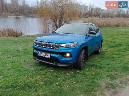 Синій Джип Compass, об'ємом двигуна 2.36 л та пробігом 55 тис. км за 20900 $, фото 1 на Automoto.ua