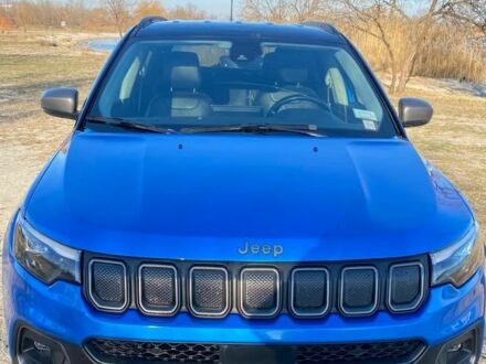 Синій Джип Compass, об'ємом двигуна 2.4 л та пробігом 58 тис. км за 21300 $, фото 1 на Automoto.ua