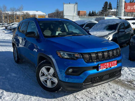 Синий Джип Компас, объемом двигателя 2.4 л и пробегом 114 тыс. км за 17600 $, фото 1 на Automoto.ua