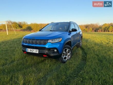 Синий Джип Компас, объемом двигателя 2.36 л и пробегом 81 тыс. км за 18550 $, фото 1 на Automoto.ua