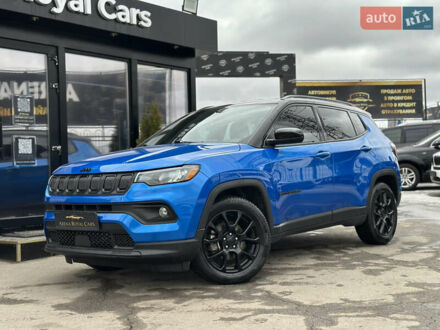 Синий Джип Компас, объемом двигателя 2.36 л и пробегом 155 тыс. км за 17400 $, фото 1 на Automoto.ua