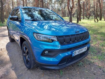 Джип Compass 2022 у Кременчуге на Automoto.ua Синій Джип Compass, об'ємом двигуна 2.36 л та пробігом 51 тис. км за 18700 $, фото 1 на Automoto.ua