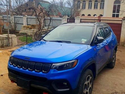 Джип Компас 2022 в Николаеве на Automoto.ua Синий Джип Компас, объемом двигателя 24 л и пробегом 49 тыс. км за 22500 $, фото 1 на Automoto.ua