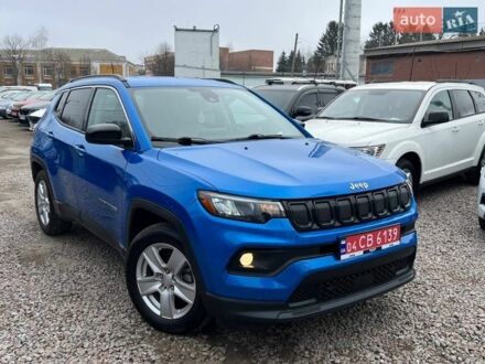 Синій Джип Compass, об'ємом двигуна 2.4 л та пробігом 114 тис. км за 17500 $, фото 1 на Automoto.ua