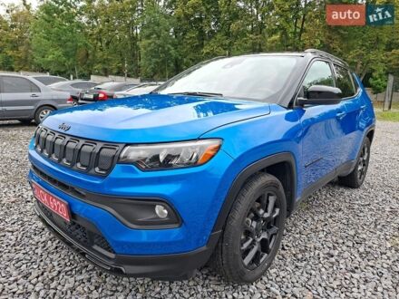 Синій Джип Compass, об'ємом двигуна 2.4 л та пробігом 141 тис. км за 17999 $, фото 1 на Automoto.ua