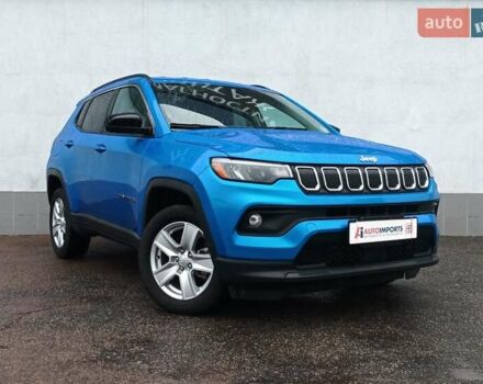 Синий Джип Компас, объемом двигателя 2.36 л и пробегом 45 тыс. км за 19900 $, фото 1 на Automoto.ua