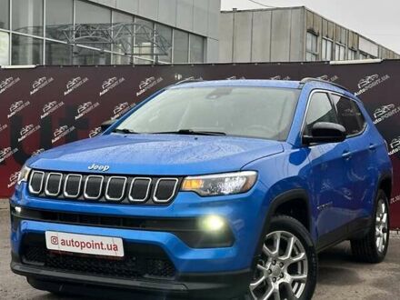 Синий Джип Компас, объемом двигателя 2.4 л и пробегом 119 тыс. км за 18500 $, фото 1 на Automoto.ua