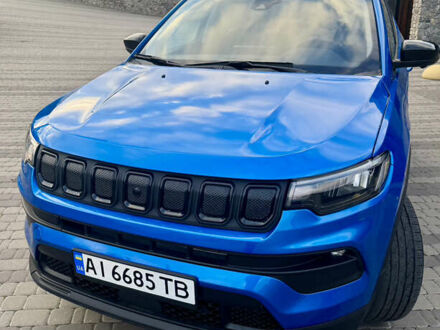 Синий Джип Компас, объемом двигателя 2.4 л и пробегом 60 тыс. км за 20700 $, фото 1 на Automoto.ua
