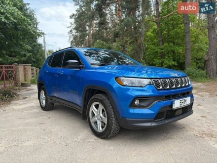 Синий Джип Компас, объемом двигателя 2 л и пробегом 76 тыс. км за 18300 $, фото 1 на Automoto.ua