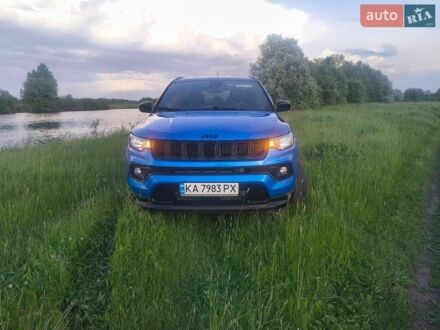 Синий Джип Компас, объемом двигателя 2 л и пробегом 17 тыс. км за 22000 $, фото 1 на Automoto.ua