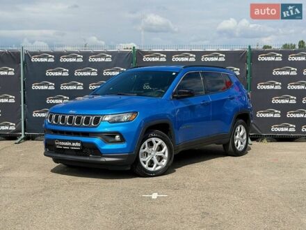 Синій Джип Compass, об'ємом двигуна 2 л та пробігом 33 тис. км за 18900 $, фото 1 на Automoto.ua