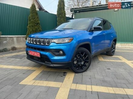 Синій Джип Compass, об'ємом двигуна 2 л та пробігом 20 тис. км за 22500 $, фото 1 на Automoto.ua