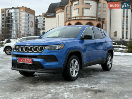 Синий Джип Компас, объемом двигателя 2 л и пробегом 15 тыс. км за 19999 $, фото 1 на Automoto.ua