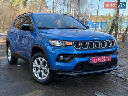 Синий Джип Компас, объемом двигателя 2 л и пробегом 4 тыс. км за 26700 $, фото 1 на Automoto.ua