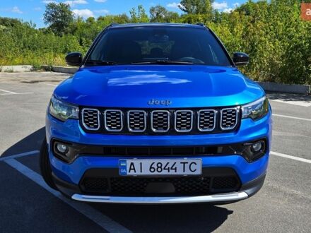 Синий Джип Компас, объемом двигателя 2 л и пробегом 20 тыс. км за 17400 $, фото 1 на Automoto.ua