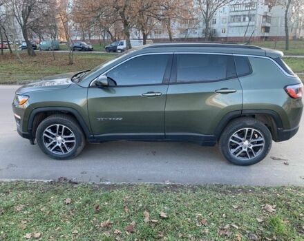 Зеленый Джип Компас, объемом двигателя 2.3 л и пробегом 150 тыс. км за 399 $, фото 1 на Automoto.ua