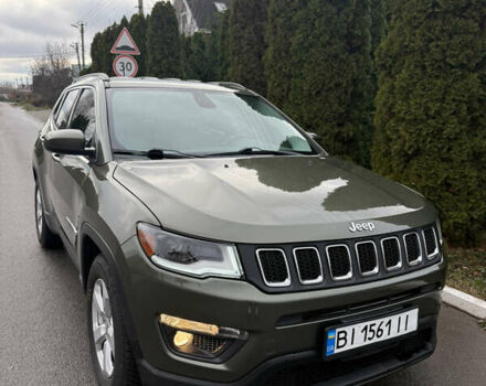 Зеленый Джип Компас, объемом двигателя 2.36 л и пробегом 103 тыс. км за 16000 $, фото 1 на Automoto.ua
