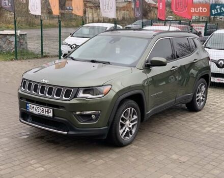 Зелений Джип Compass, об'ємом двигуна 2.4 л та пробігом 100 тис. км за 17499 $, фото 1 на Automoto.ua