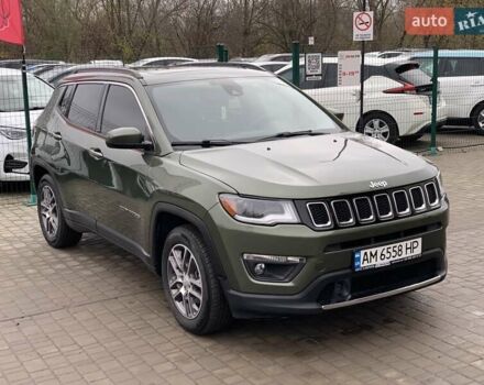 Зелений Джип Compass, об'ємом двигуна 2.4 л та пробігом 100 тис. км за 17499 $, фото 9 на Automoto.ua