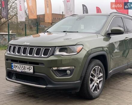 Зелений Джип Compass, об'ємом двигуна 2.4 л та пробігом 100 тис. км за 17499 $, фото 3 на Automoto.ua