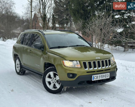 Зеленый Джип Компас, объемом двигателя 2.36 л и пробегом 228 тыс. км за 7999 $, фото 1 на Automoto.ua