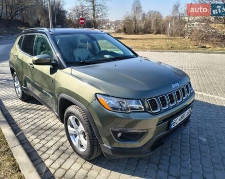 Зеленый Джип Компас, объемом двигателя 2.36 л и пробегом 90 тыс. км за 11999 $, фото 1 на Automoto.ua