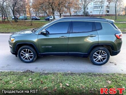 Зеленый Джип Компас, объемом двигателя 2.4 л и пробегом 150 тыс. км за 16900 $, фото 1 на Automoto.ua