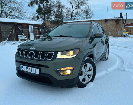 Зеленый Джип Компас, объемом двигателя 2.4 л и пробегом 103 тыс. км за 15200 $, фото 1 на Automoto.ua