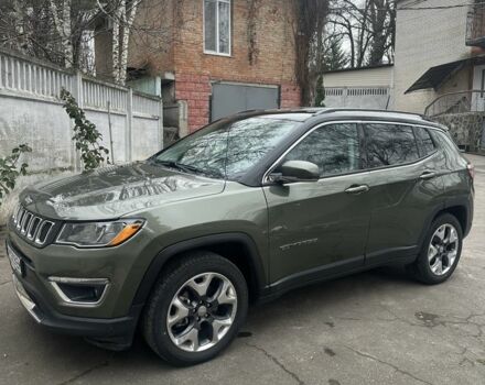 Зеленый Джип Компас, объемом двигателя 2.4 л и пробегом 137 тыс. км за 16200 $, фото 1 на Automoto.ua