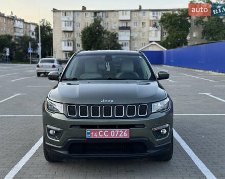 Зеленый Джип Компас, объемом двигателя 2.4 л и пробегом 88 тыс. км за 13250 $, фото 1 на Automoto.ua