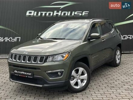 Джип Compass 2019 у Вінниці на Automoto.ua Зелений Джип Compass, об'ємом двигуна 2.36 л та пробігом 50 тис. км за 16800 $, фото 1 на Automoto.ua