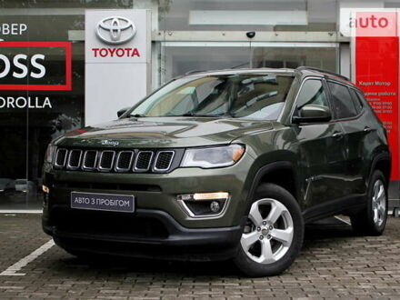 Джип Compass 2019 у Ужгороді на Automoto.ua Зелений Джип Compass, об'ємом двигуна 2.4 л та пробігом 31 тис. км за 18900 $, фото 1 на Automoto.ua