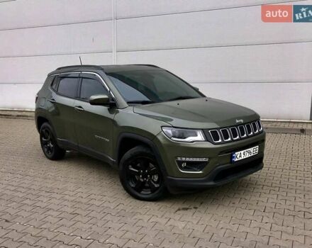 Зеленый Джип Компас, объемом двигателя 2.36 л и пробегом 129 тыс. км за 16500 $, фото 1 на Automoto.ua