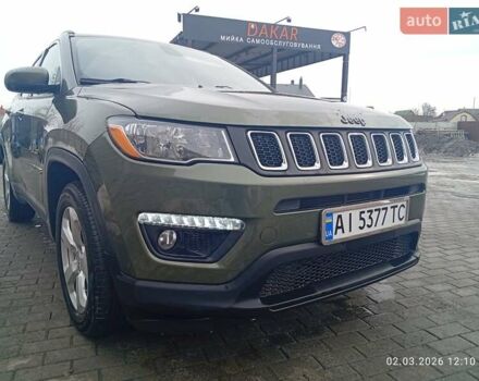 Зеленый Джип Компас, объемом двигателя 2.36 л и пробегом 189 тыс. км за 14900 $, фото 1 на Automoto.ua