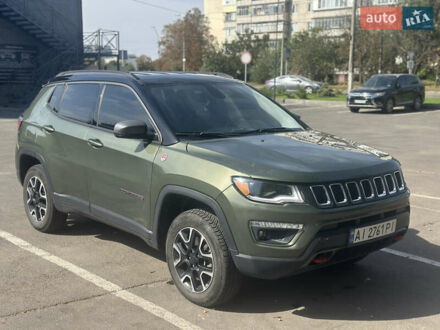 Джип Компас 2020 в Броварах на Automoto.ua Зеленый Джип Компас, объемом двигателя 2.36 л и пробегом 69 тыс. км за 18500 $, фото 1 на Automoto.ua