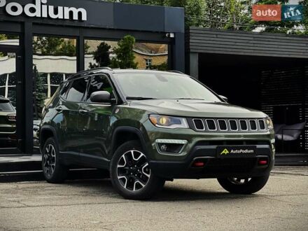 Джип Compass 2020 у Києві на Automoto.ua Зелений Джип Compass, об'ємом двигуна 2.36 л та пробігом 74 тис. км за 18999 $, фото 1 на Automoto.ua