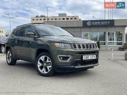 Джип Compass 2021 у Києві на Automoto.ua Зелений Джип Compass, об'ємом двигуна 2.36 л та пробігом 38 тис. км за 18700 $, фото 1 на Automoto.ua