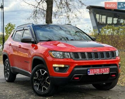 Оранжевый Джип Компас, объемом двигателя 2.4 л и пробегом 121 тыс. км за 16400 $, фото 1 на Automoto.ua