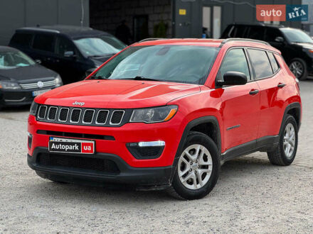 Оранжевый Джип Компас, объемом двигателя 2.4 л и пробегом 155 тыс. км за 12990 $, фото 1 на Automoto.ua