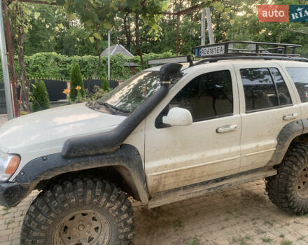 Білий Джип Grand Cherokee, об'ємом двигуна 4.7 л та пробігом 245 тис. км за 12500 $, фото 5 на Automoto.ua