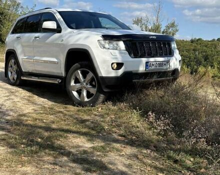 Джип Гранд Чероки 2012 в Житомире на Automoto.ua Белый Джип Гранд Чероки, объемом двигателя 2.99 л и пробегом 243 тыс. км за 17500 $, фото 1 на Automoto.ua