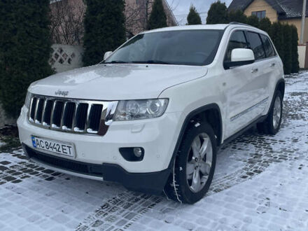 Джип Гранд Чероки 2012 в Луцке на Automoto.ua Белый Джип Гранд Чероки, объемом двигателя 2.99 л и пробегом 163 тыс. км за 21500 $, фото 1 на Automoto.ua