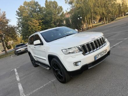 Білий Джип Grand Cherokee, об'ємом двигуна 3 л та пробігом 340 тис. км за 16992 $, фото 1 на Automoto.ua