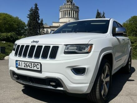 Білий Джип Grand Cherokee, об'ємом двигуна 3 л та пробігом 152 тис. км за 24500 $, фото 1 на Automoto.ua