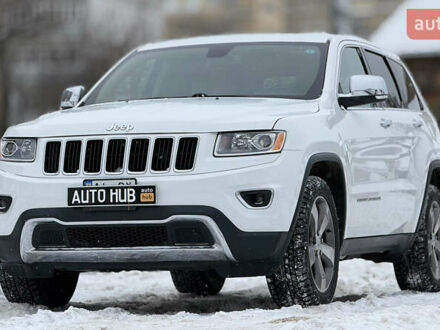 Белый Джип Гранд Чероки, объемом двигателя 3.6 л и пробегом 238 тыс. км за 19500 $, фото 1 на Automoto.ua