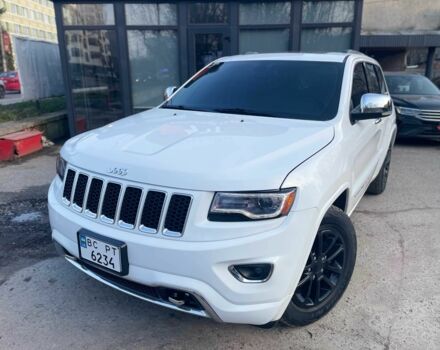 Білий Джип Grand Cherokee, об'ємом двигуна 3 л та пробігом 110 тис. км за 26390 $, фото 1 на Automoto.ua