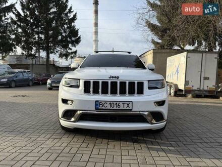 Белый Джип Гранд Чероки, объемом двигателя 2.99 л и пробегом 155 тыс. км за 23800 $, фото 1 на Automoto.ua